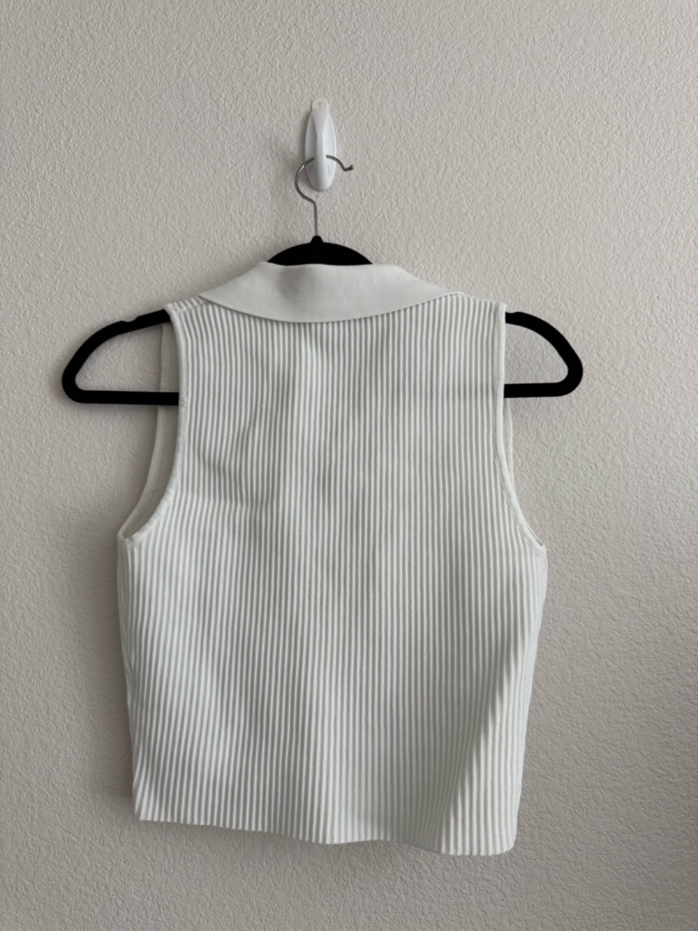 Girls Cropped Collared Top - Picture 2 of 2